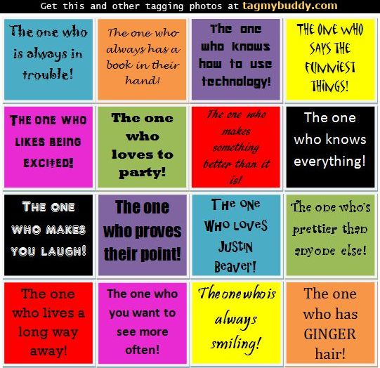 Tag who is who deals