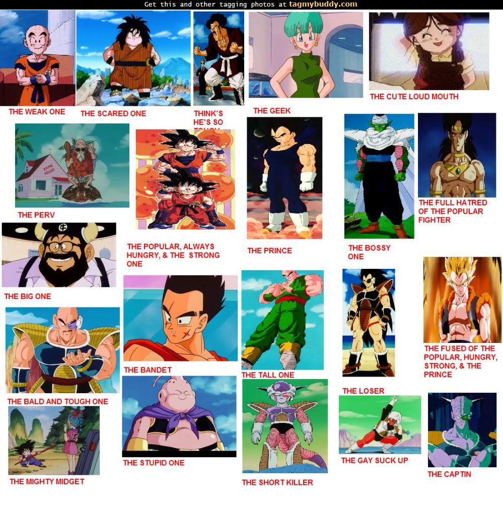 Dragon Ball Z Characters Ranked Dragon Ball Z Characters Ranked Images