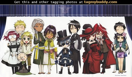 Black Butler Tag