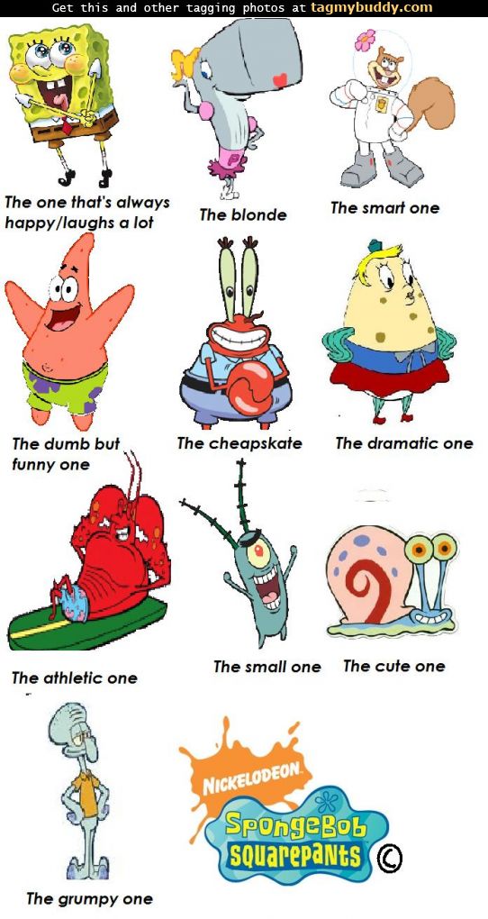 TagMyBuddy-Image-9313-Spongebob-Characters